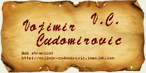 Vojimir Čudomirović vizit kartica